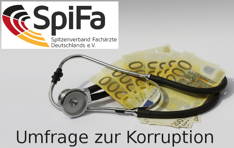 You are currently viewing SpiFa – Befragung zum Gesetz zur Bekämpfung von  Korruption im Gesundheitswesen gestartet